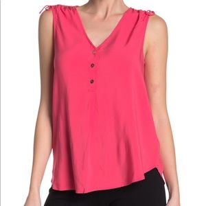 Draper James Sleeveless Toe Shoulder Blouse